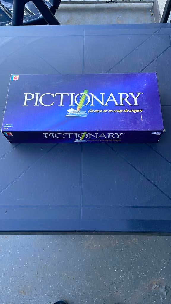 Jeu de société - Pictionary, 1 ou 2 joueurs, Enlèvement ou Envoi, Comme neuf
