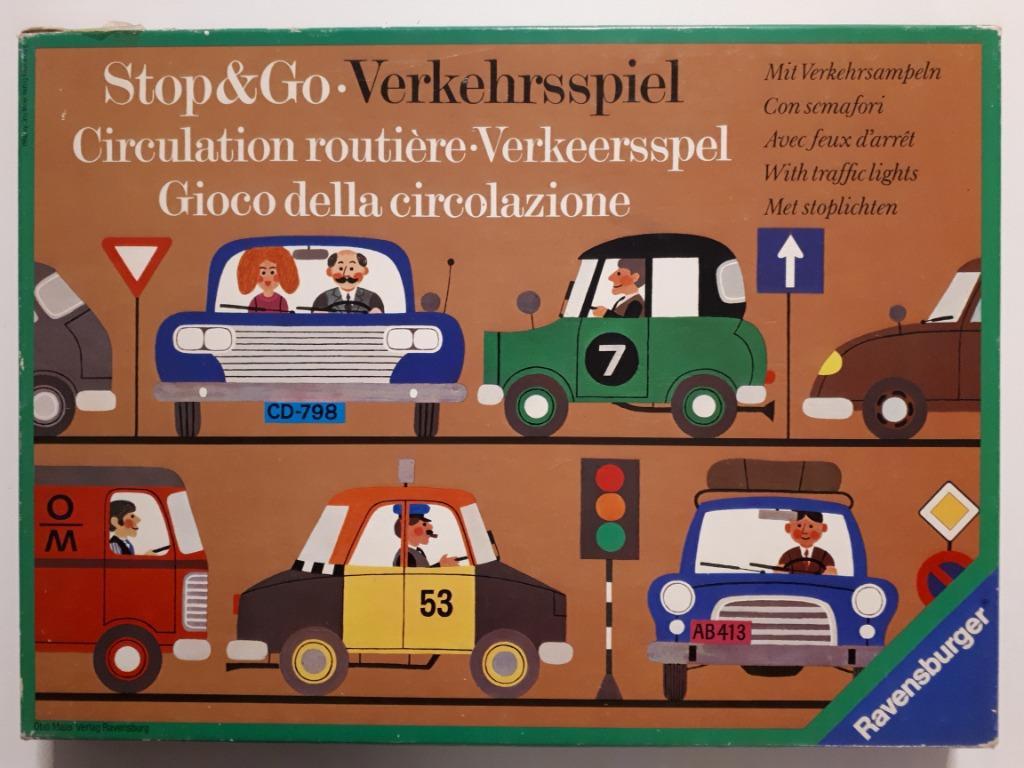 verkeersspel - educatief bordspel, Ophalen, Gebruikt, RAVENSBURGER