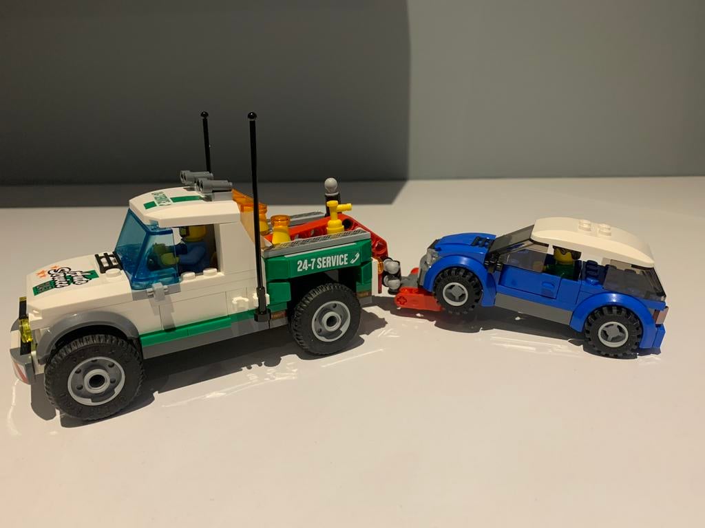 Lego City - Pick-up takelwagen - 60081, Ophalen of Verzenden, Zo goed als nieuw, Lego