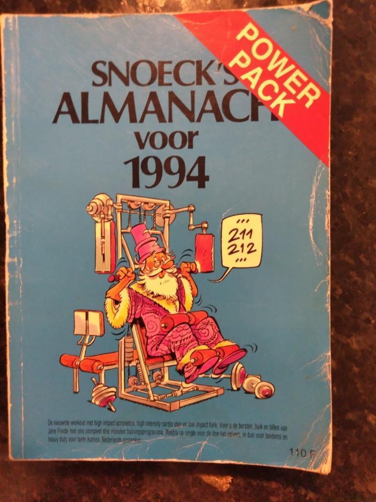 Snoecks Almanak 1994, Livres, Art & Culture | Photographie & Design, Utilisé, Enlèvement ou Envoi