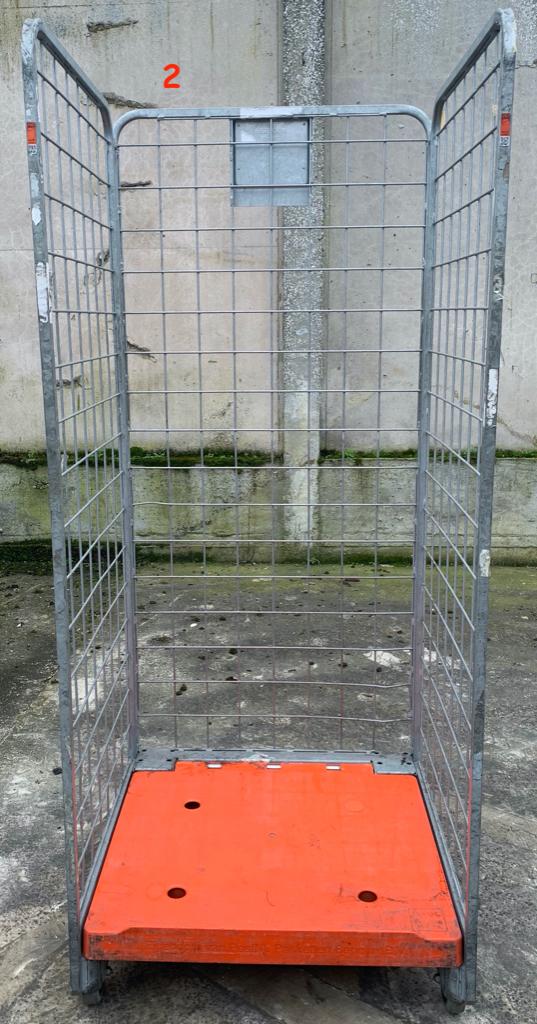 Rolcontainer, Doe-het-zelf en Bouw, Transportwagens, Ophalen