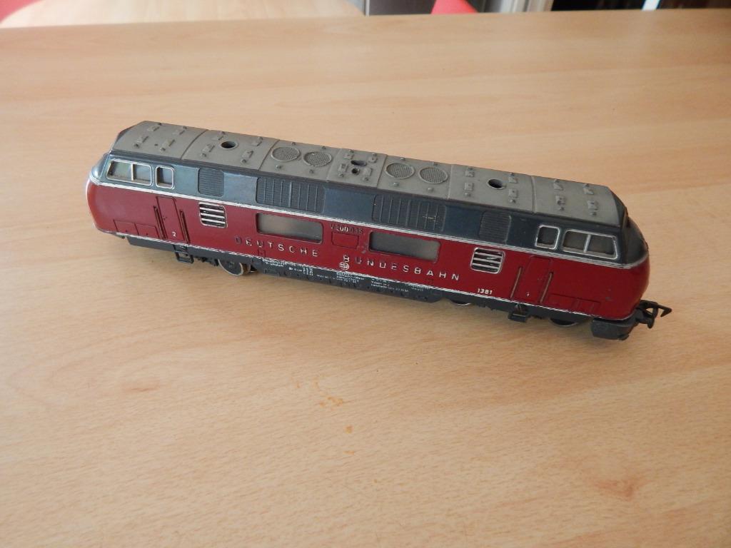 Fleischmann 1381 V200035 DB veut courir, Hobby & Loisirs créatifs, Analogique, Enlèvement ou Envoi, Fleischmann, Locomotive