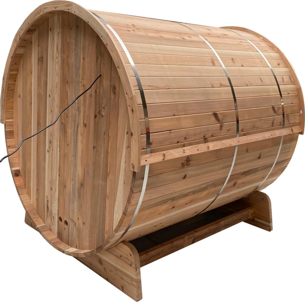 Barrelsauna TR170 Cedar Extra kortingen! Koopzondag!, Ophalen, Nieuw, Fins of Traditioneel, Complete sauna