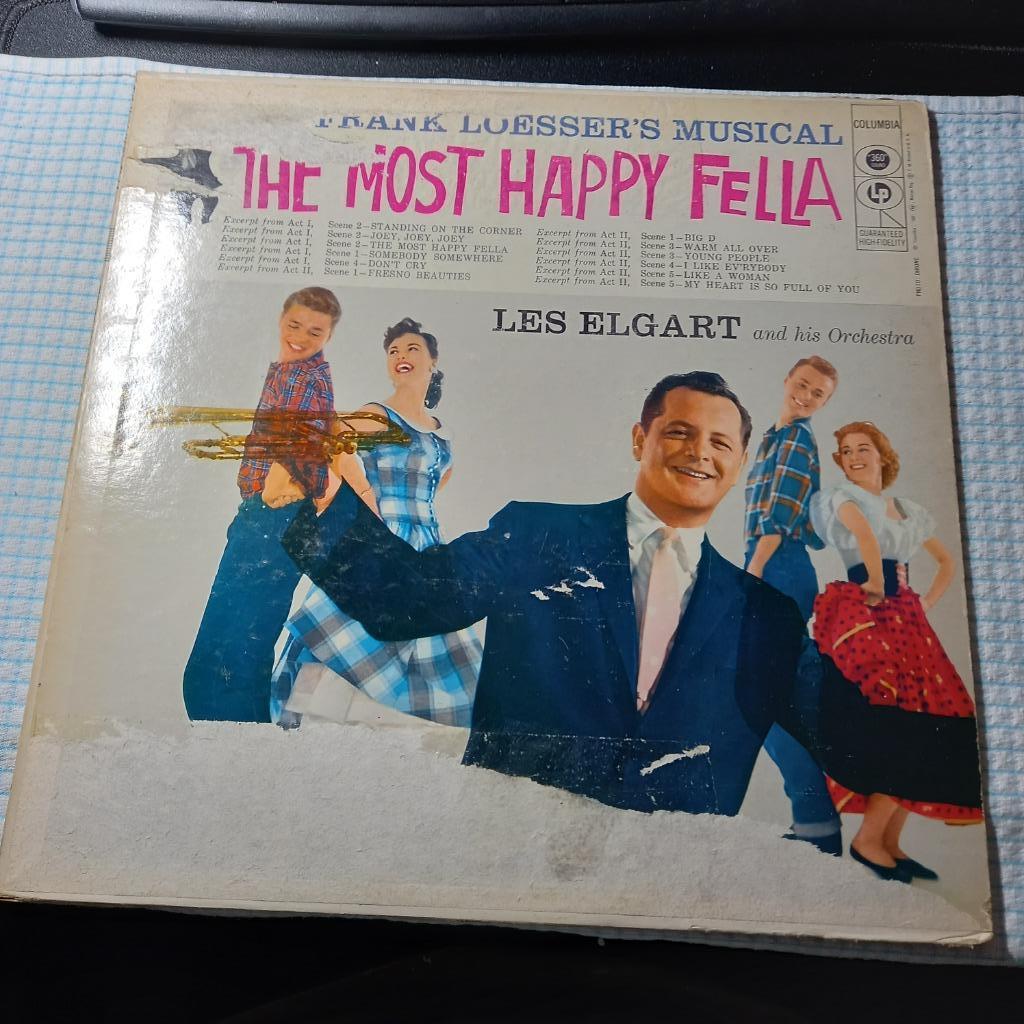 Les Elgart Et Son Orchestre ‎– The Most Happy Fella - LP, 12 pouces, Enlèvement ou Envoi, Utilisé, 1940 à 1960