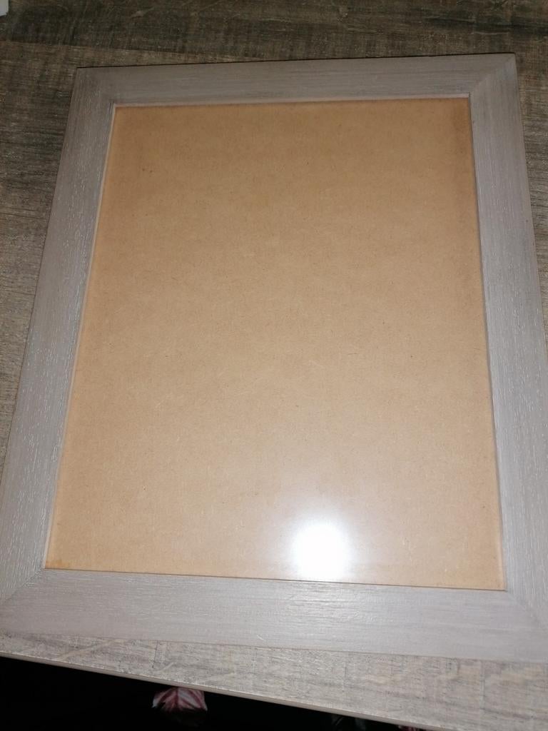 Foto kader licht bruin, Moins de 50 cm, Enlèvement, Utilisé, Bois