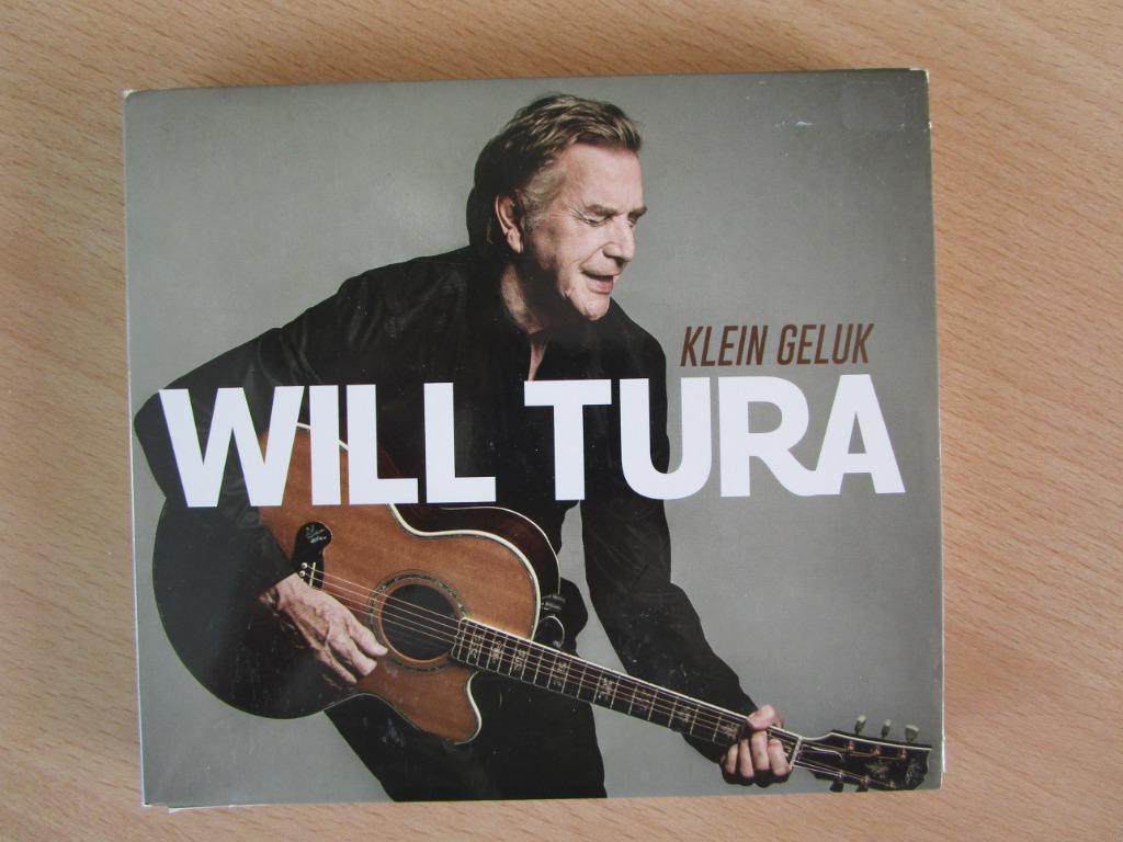 WILL TURA ====== KLEIN GELUK ============ CD + LIVE DVD, Cd's en Dvd's, Ophalen of Verzenden, Zo goed als nieuw, Levenslied of Smartlap