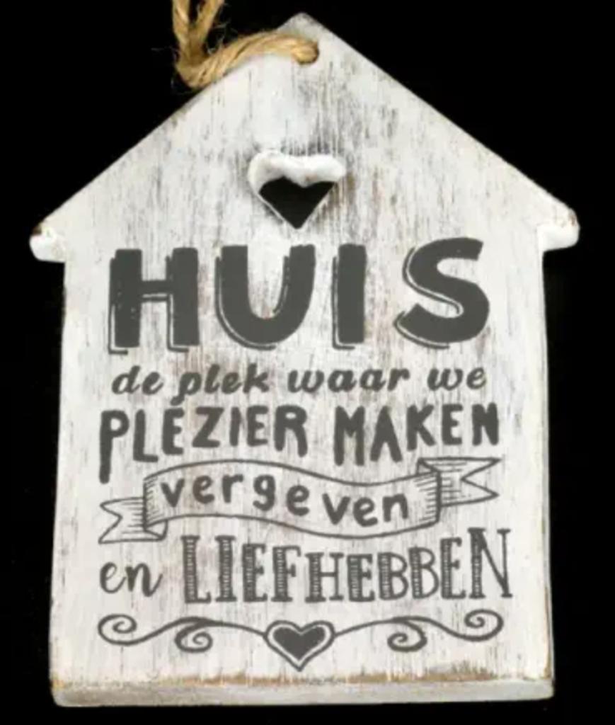 tekstbordjes, Huis en Inrichting, Ophalen, Nieuw