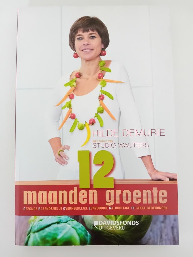 Marc Wauters - 12 maanden groente, Boeken, Ophalen of Verzenden, Zo goed als nieuw, Marc Wauters; Hilde Demurie