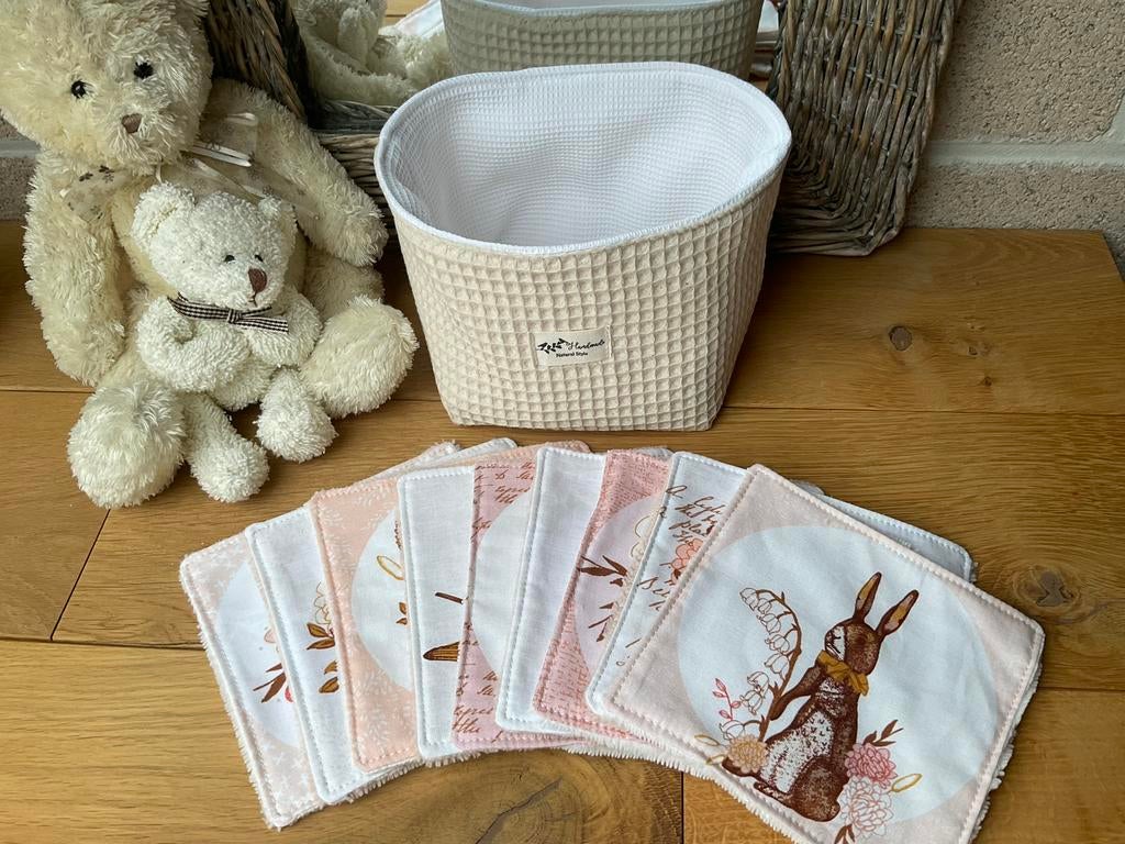 Panier et lingettes pour bébé, Enfants & Bébés, Bains & Soins, Comme neuf, Enlèvement ou Envoi