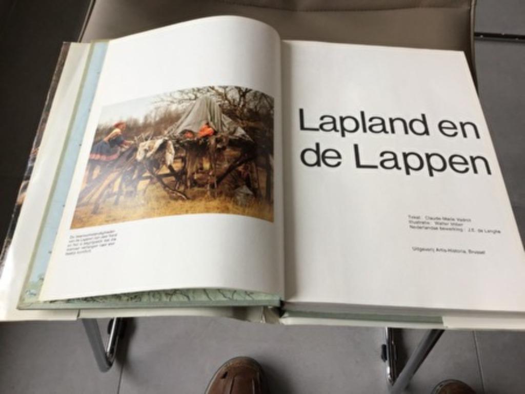 Boek,Prachtige boek van Lapland en de Lappen TOP, Boeken, Reisgidsen, Zo goed als nieuw, Reisgids of -boek, Europa, Ophalen of Verzenden