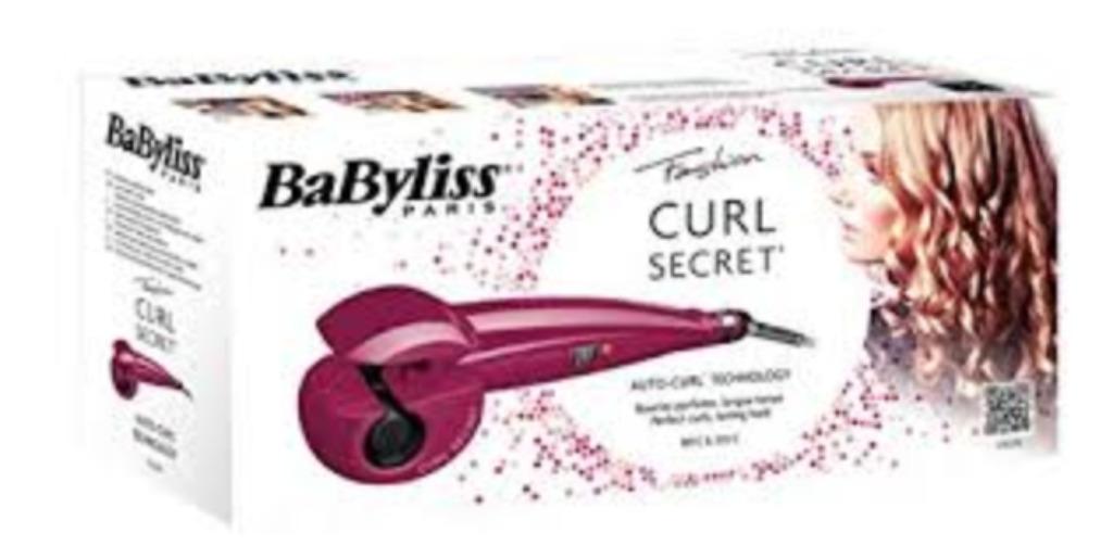 Babyliss secret curl roze krultang, Ophalen, Zo goed als nieuw