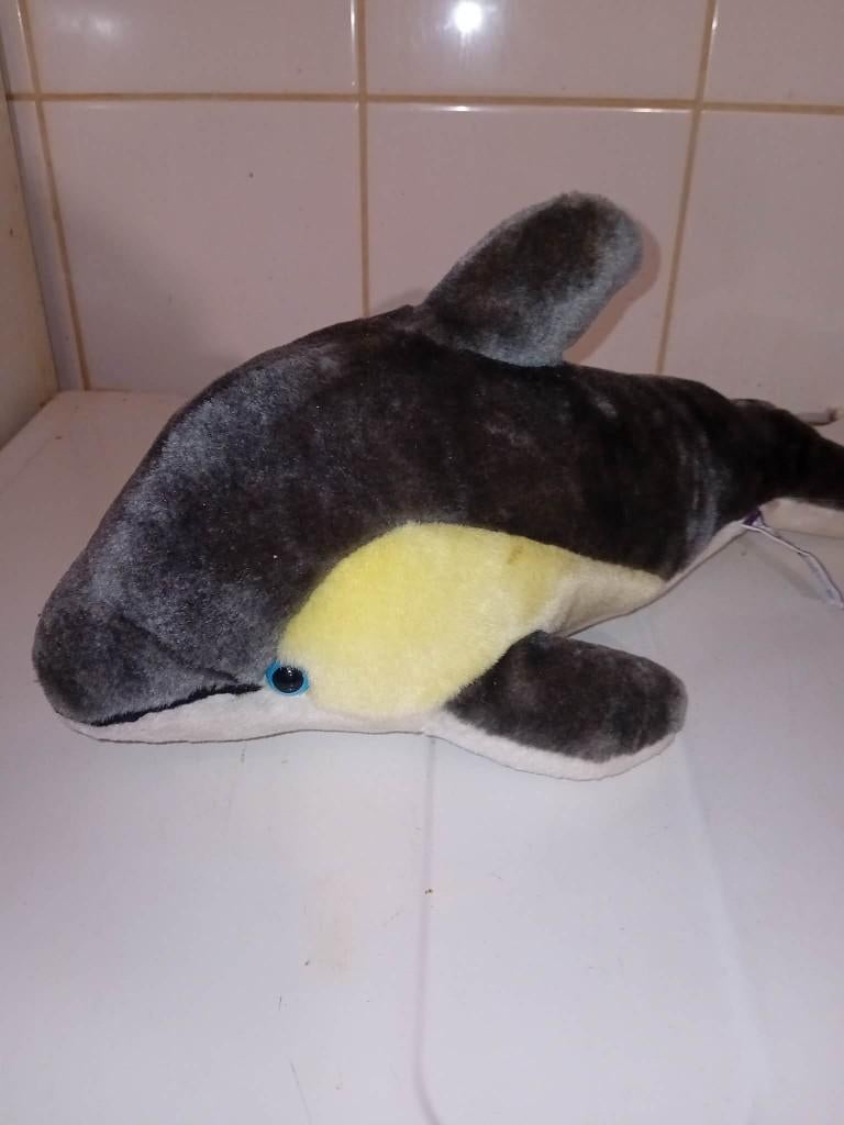 knuffel dolfijn, Ophalen of Verzenden, Gebruikt, Overige typen
