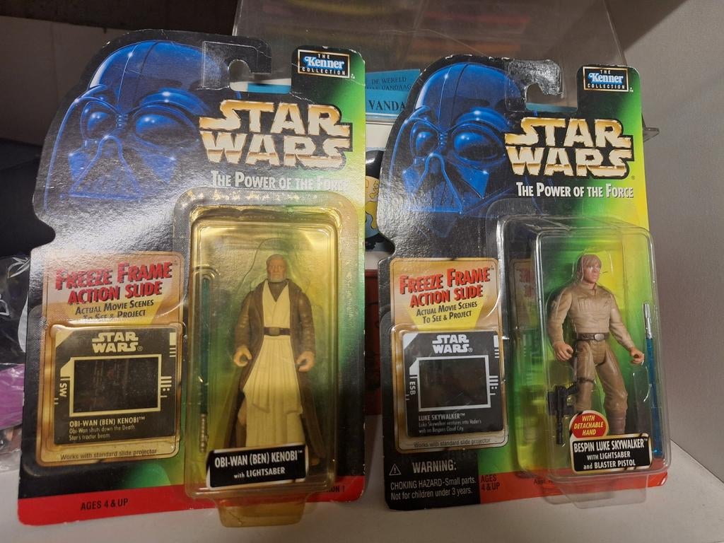 2 vintage star wars figuren nieuw in verpakking, Verzamelen, Ophalen of Verzenden