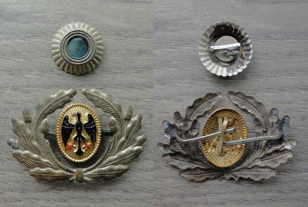 Duitse Reichswehr kepie emblemen, Verzamelen, Militaria | Tweede Wereldoorlog, Verzenden, Landmacht