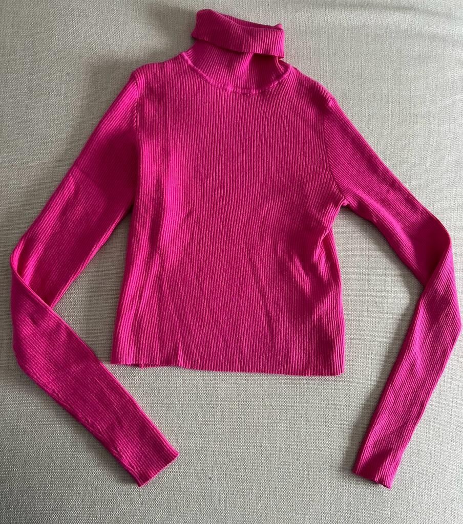 Pull chaud et doux col roulé Bershka taille L, Vêtements | Femmes, Pulls & Gilets, Taille 42/44 (L), Enlèvement ou Envoi, Rose
