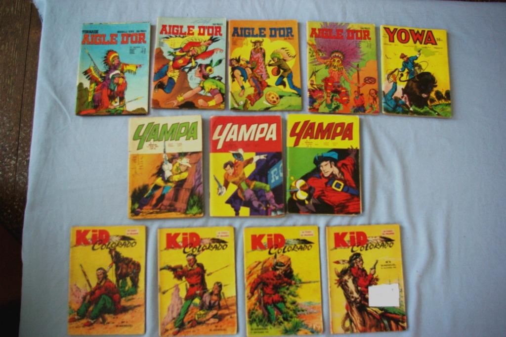 Lot de BD Petit format rares Western/Indiens noir & blanc, Livres, BD, Utilisé, Série complète ou Série, Enlèvement ou Envoi