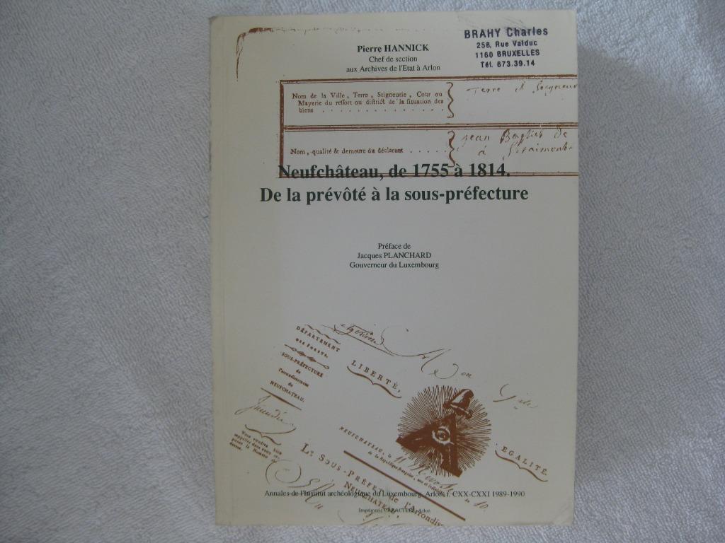 Neufchâteau – Pierre Hannick – EO 1991, Enlèvement ou Envoi, Utilisé
