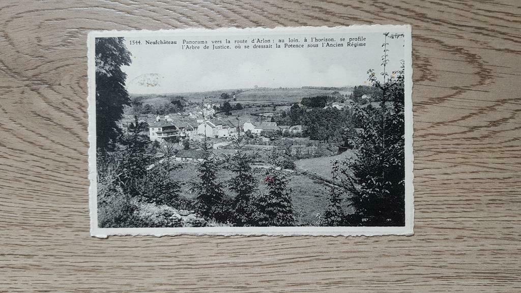 Neufchâteau Panorama vers la route d'Arlon, Ophalen of Verzenden, Gelopen, Luxemburg