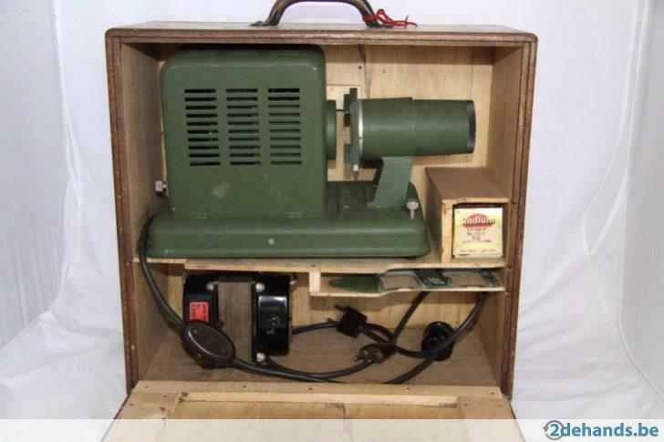 oude diaprojector 24x36, Enlèvement