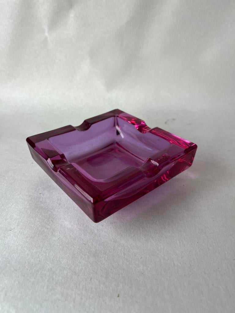 Roze asbak, Verzamelen, Retro, Ophalen of Verzenden