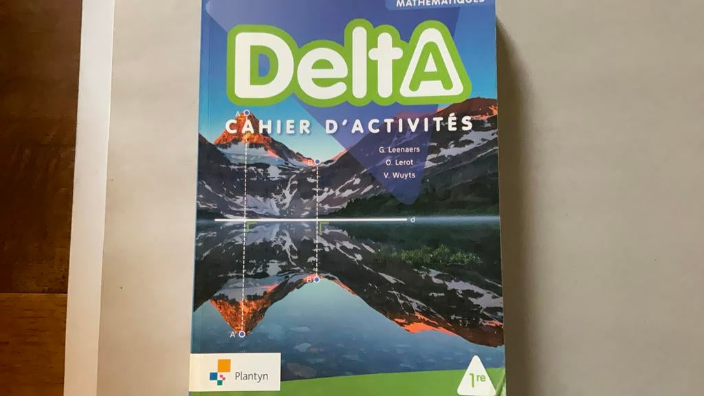 Delta 1ère . Mathématiques. Cahier d’activités., Livres, Neuf