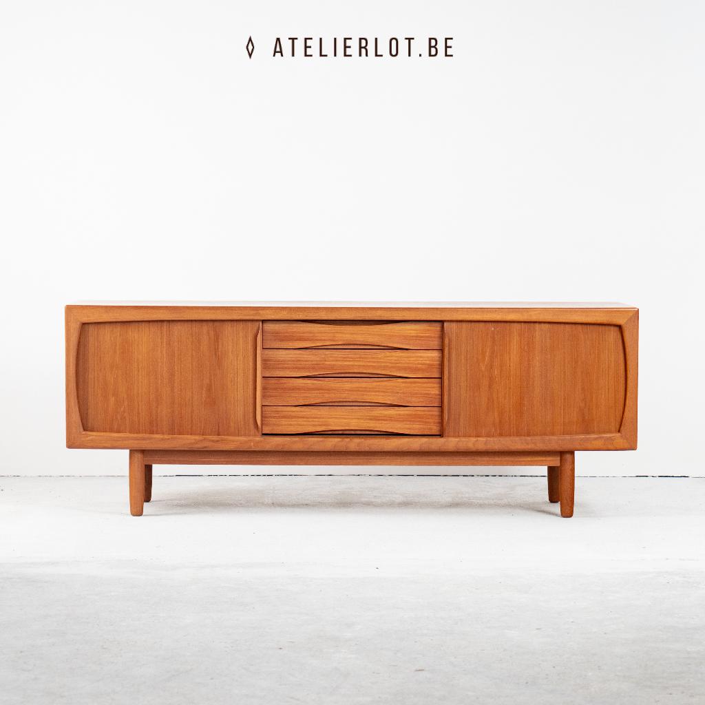 Vintage Deens design lowboard van HP Hansen, Huis en Inrichting, Ophalen, 150 tot 200 cm, Zo goed als nieuw, Minder dan 100 cm