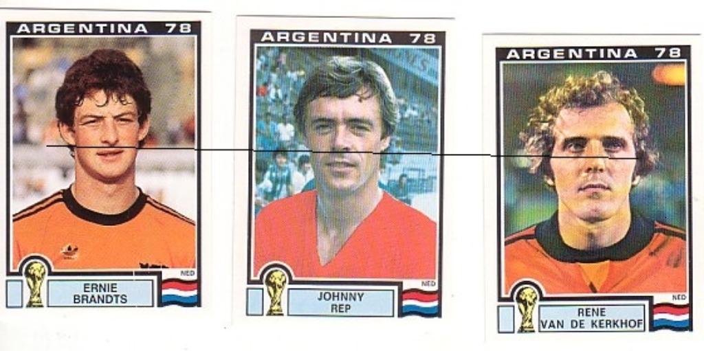 World Cup Story Argentina 78 / Nederland / Sonric's /3 stuks, Verzenden, Zo goed als nieuw, Poster, Plaatje of Sticker
