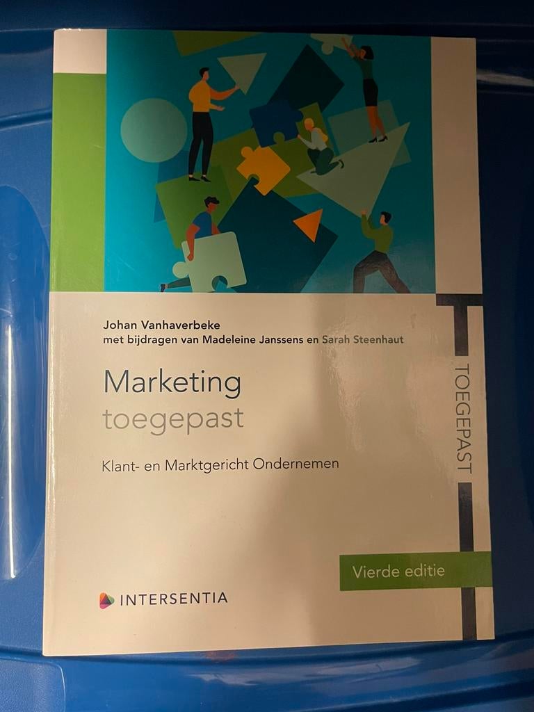 Marketing toegepast, Boeken, Ophalen, Zo goed als nieuw