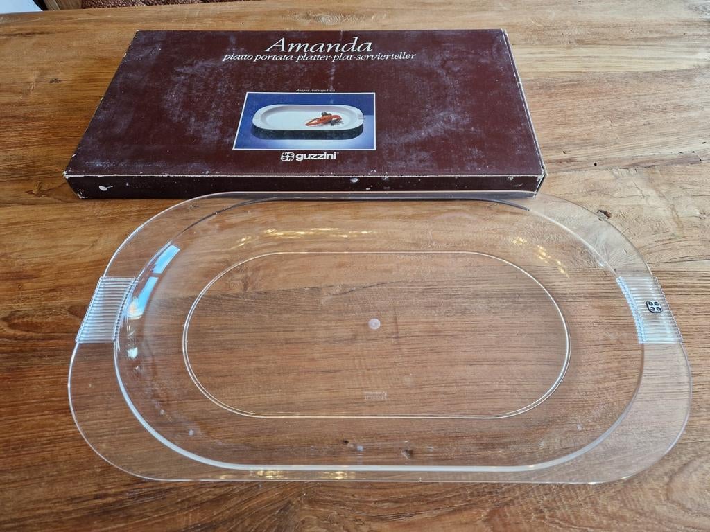Vintage Guzzini Amanda  serveer plateau, Enlèvement ou Envoi