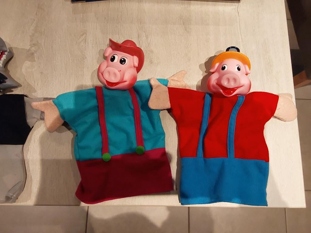 Poppenkastpoppen, Kinderen en Baby's, Speelgoed | Poppen, Ophalen of Verzenden, Zo goed als nieuw