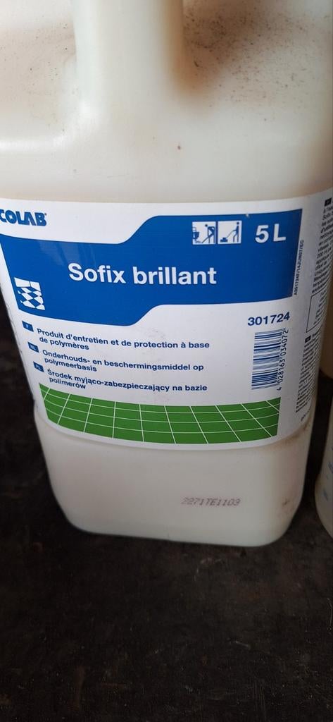 Produits de décapage et finition de lino et vinyls, Enlèvement