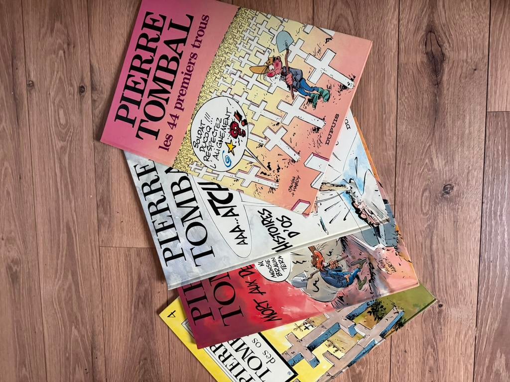 Serie BD Pierre Tombal, Livres, Hardy & Cauvin, Série complète ou Série, Enlèvement, Utilisé