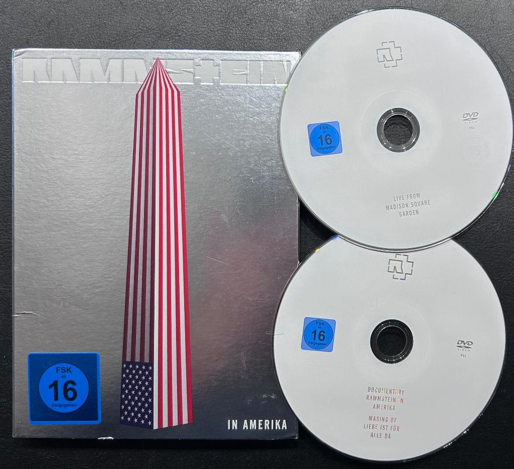 RAMMSTEIN - Live in Amerika: Madison Square Garden ( 2 DVD ), CD & DVD, Enlèvement ou Envoi, Coffret, Comme neuf, À partir de 16 ans