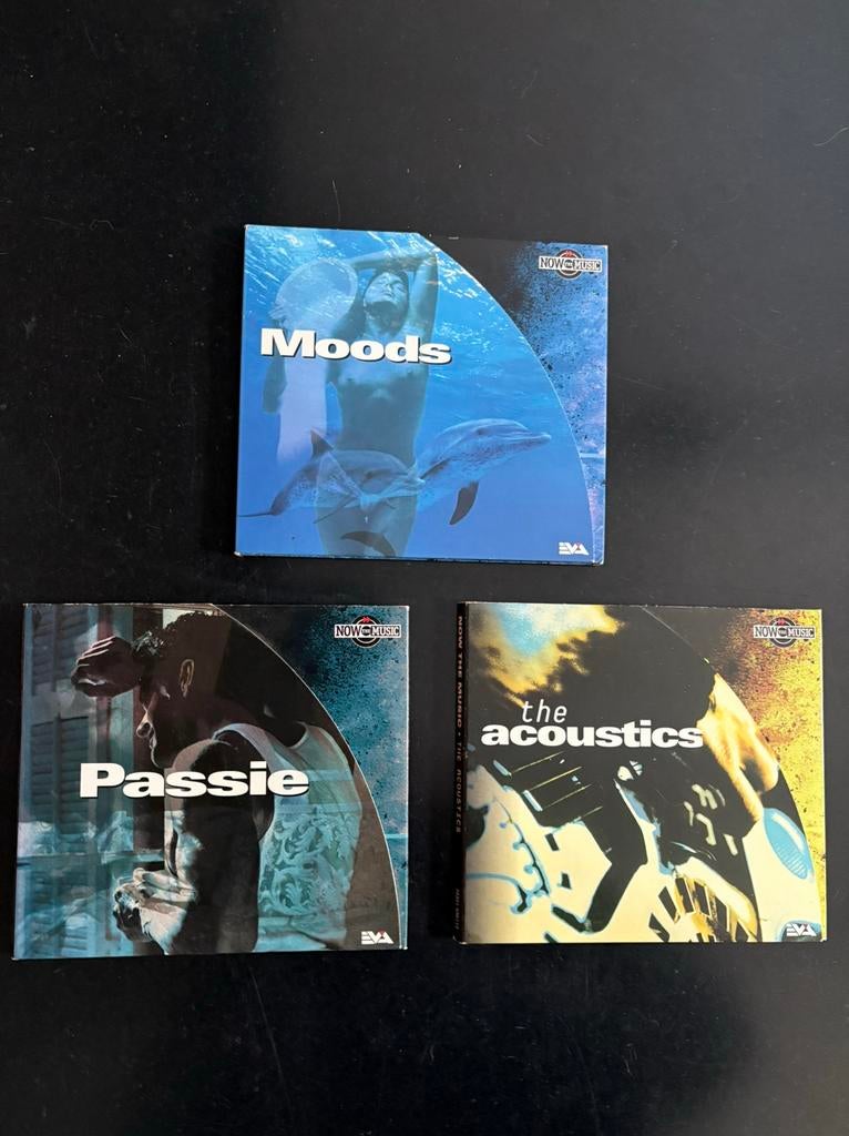 3 CD’s : Moods en Passie en The Acoustics, Cd's en Dvd's, Ophalen of Verzenden, Gebruikt, Overige genres