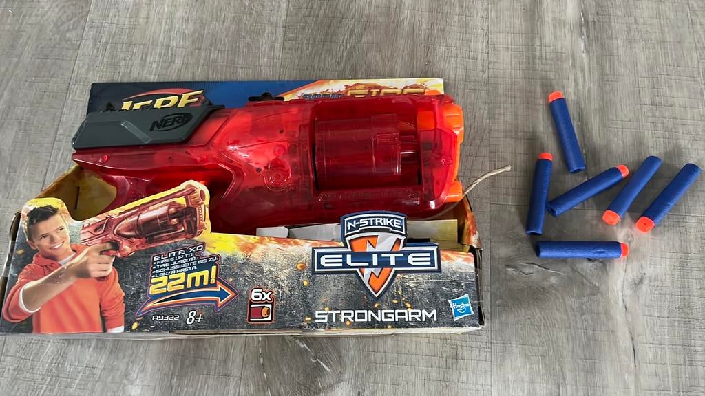 Fusil Nerf sonic fire Elite avec sa boîte, Enlèvement ou Envoi, Comme neuf