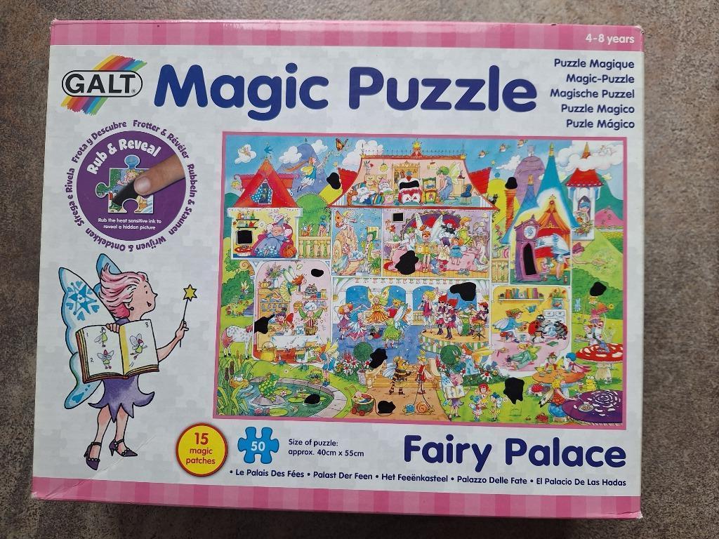Magnetische puzzel (50 stuks), Kinderen en Baby's, Ophalen, 10 tot 50 stukjes, Gebruikt, 4 tot 6 jaar