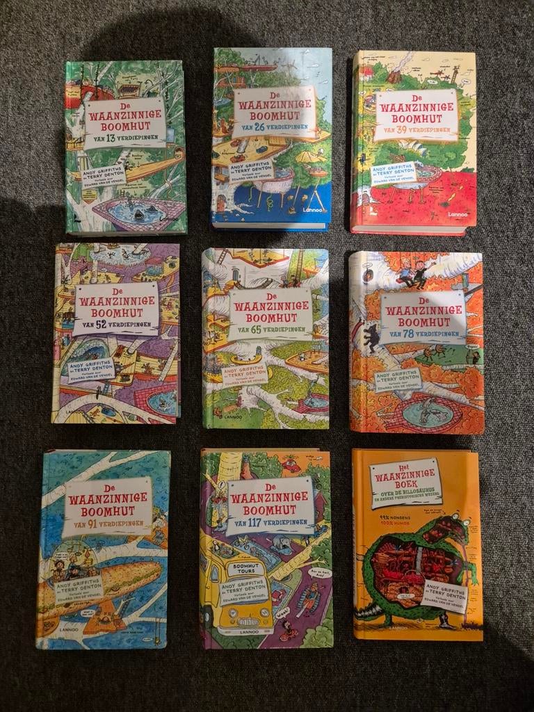 Boeken De Waanzinnige Boomhut, Ophalen, Gelezen