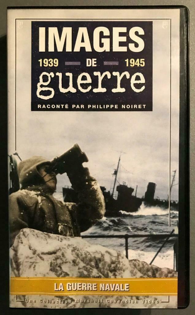 VHS  Images de guerre 39-45 N°22 : La guerre navale., Enlèvement ou Envoi, Utilisé, Documentaire