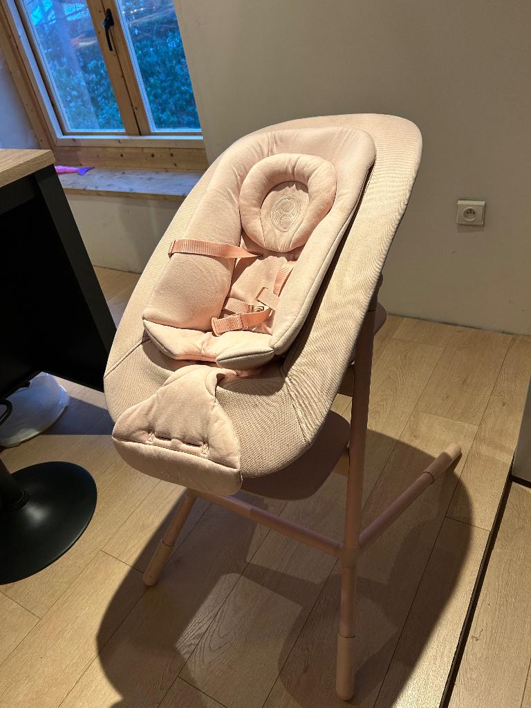 Cybex Lemo bouncer + baby parts for high chair, Autres marques, Enlèvement, Utilisé, Réglable