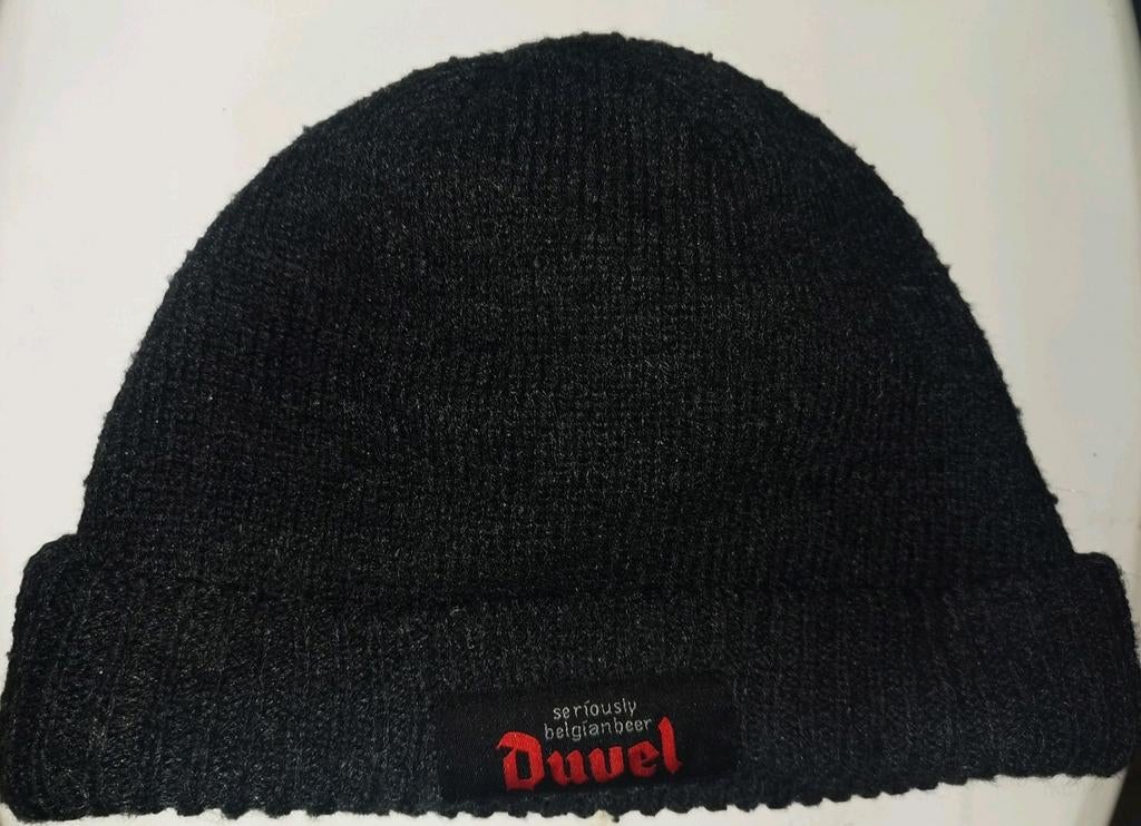 Duvel Belgian beer pots wol en fleece voering, Ophalen of Verzenden, Zo goed als nieuw, Kleding, Duvel