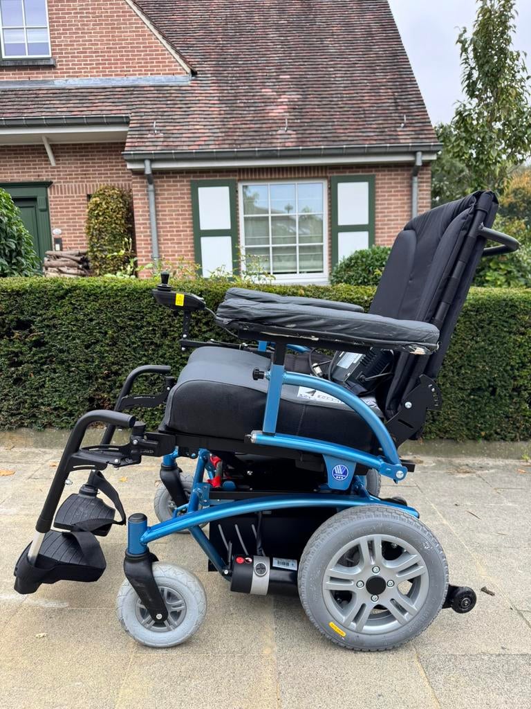 Vermeiren Navix Electrische Rolstoel – Nieuwstaat 2024, Ophalen of Verzenden, Inklapbaar, Zo goed als nieuw, Elektrische rolstoel