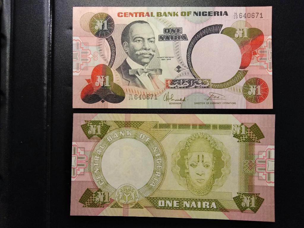 1 Nigeriaans Naira-bankbiljet, Postzegels en Munten, Munten | Afrika, Verzenden, Nigeria