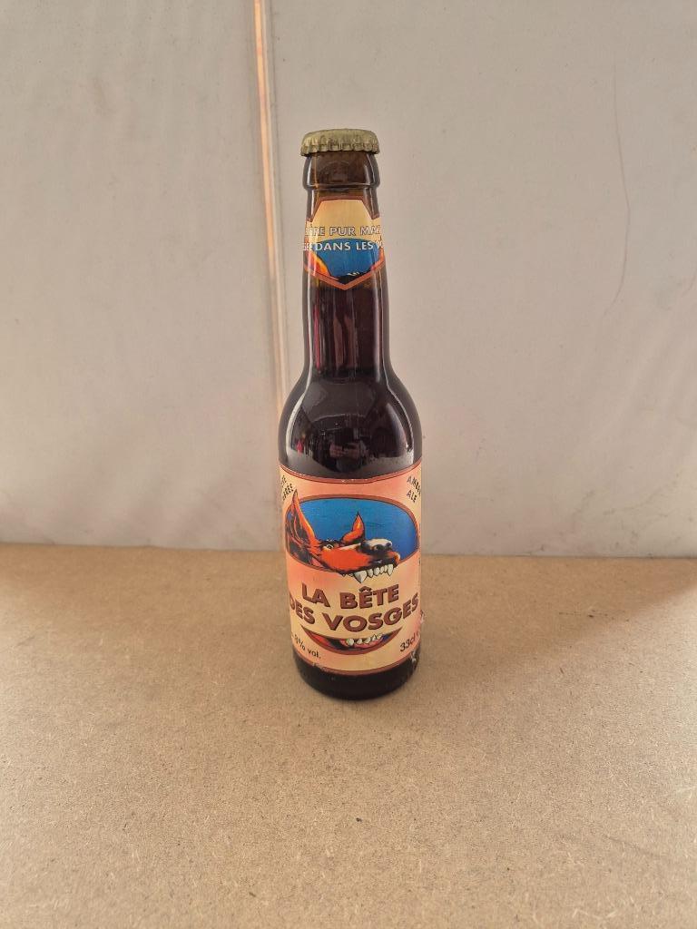 Bouteille de bière La Bête des Vosges, Enlèvement ou Envoi, Utilisé, Bouteille(s), Autres marques