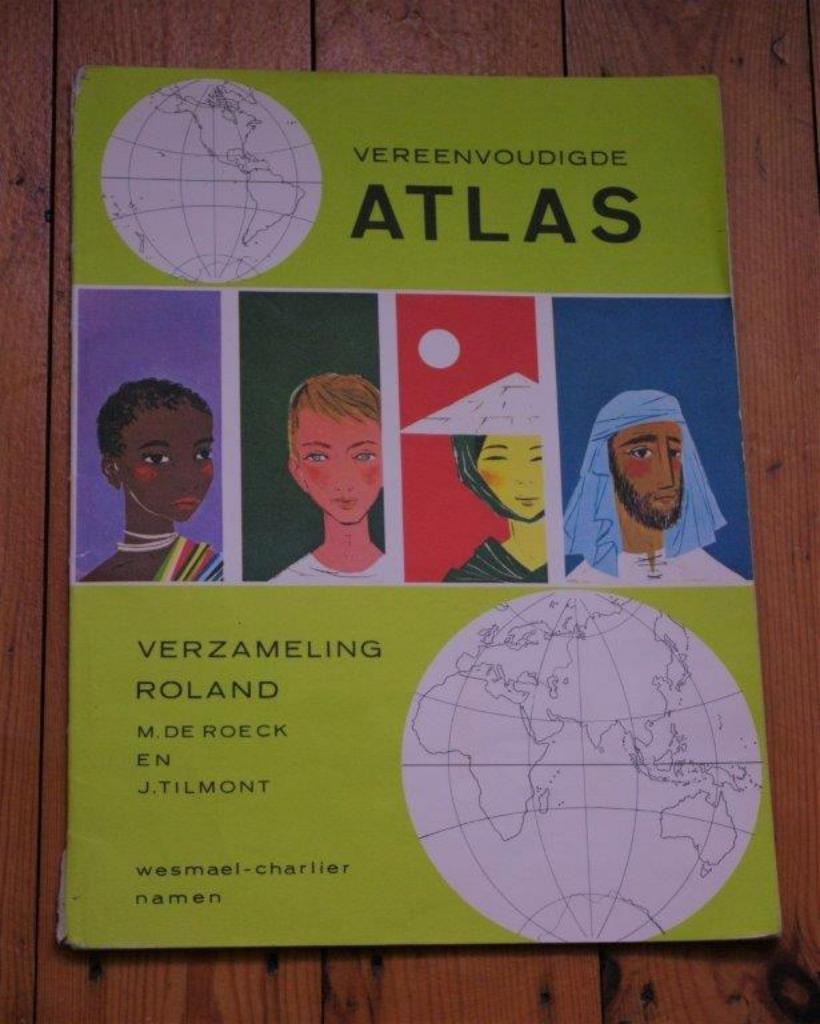 Atlas uitgave 1973 door NV.V. Ad. Wesmael-Charlier, Boeken, Atlassen en Landkaarten, Gelezen, Overige atlassen, 1800 tot 2000