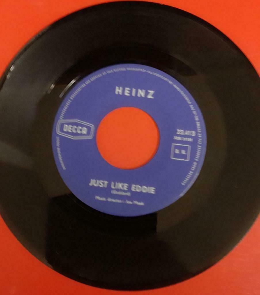 Heinz - Just like Eddie, 7 inch, Single, Ophalen of Verzenden, Zo goed als nieuw