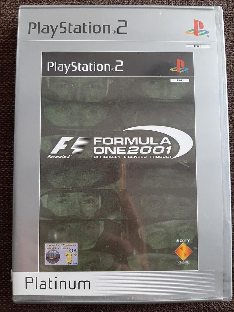 PS2 F1 Formula one 2001(compleet), Consoles de jeu & Jeux vidéo, Jeux | Sony PlayStation 2, Comme neuf, Enlèvement ou Envoi