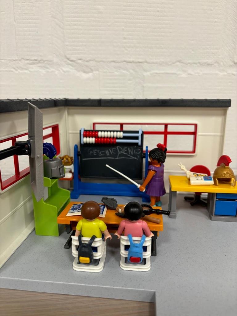 Playmobil - school, Kinderen en Baby's, Ophalen, Zo goed als nieuw, Complete set