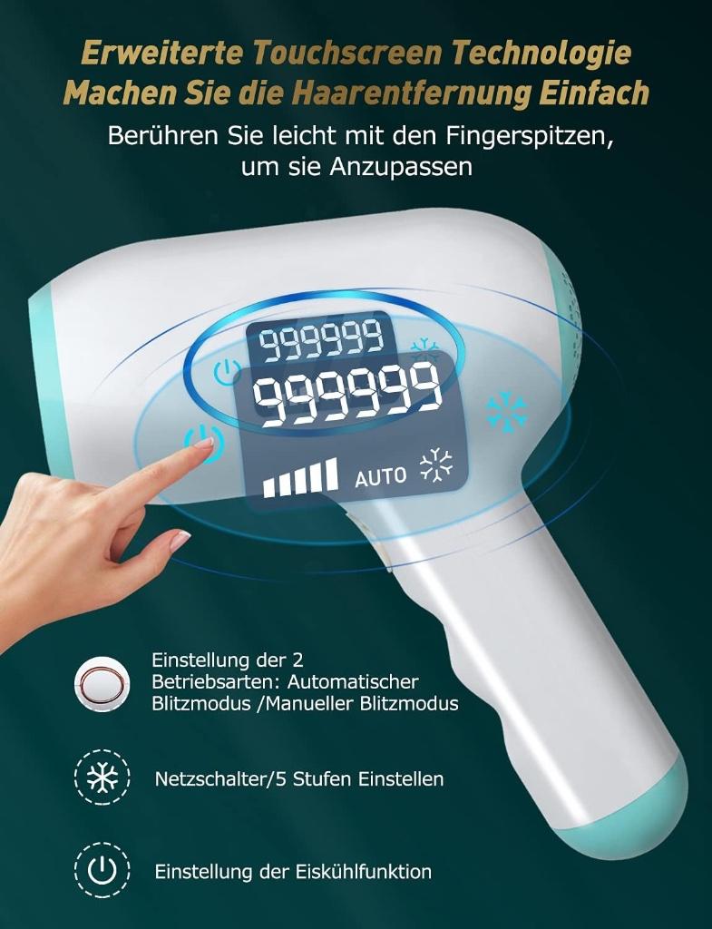 Vanbar IPL ontharingsapparaat, Ophalen of Verzenden, Nieuw, Scheren en Epileren