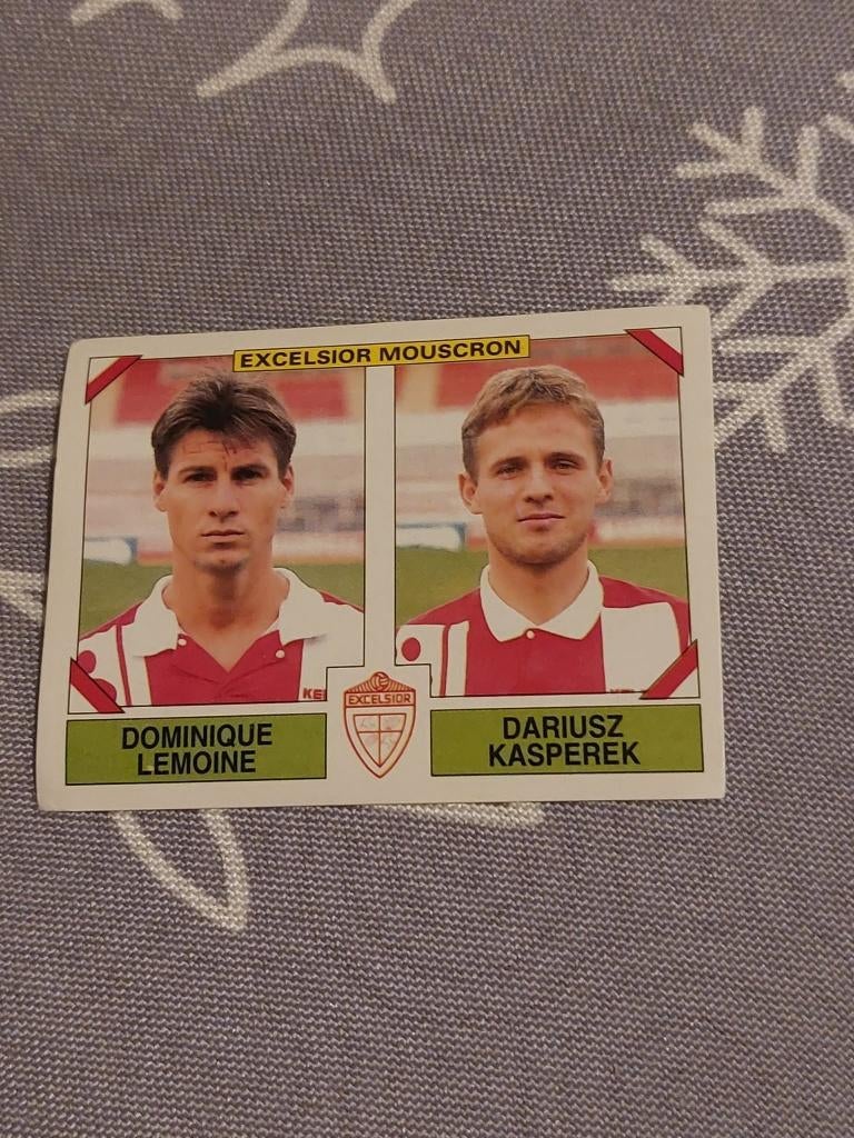 Panini / Sticker / Excelsior Mouscron / Football 95, Collections, Articles de Sport & Football, Envoi, Affiche, Image ou Autocollant