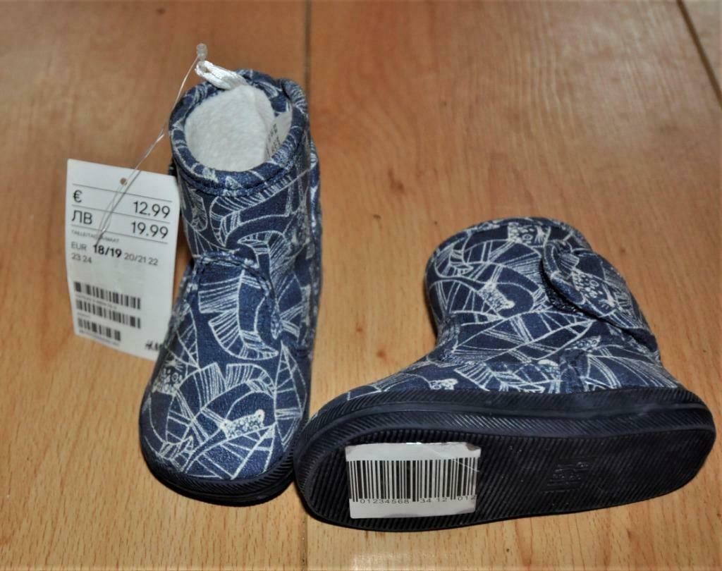 H&M bottines chaudes p.18/19 neuves+étiq.12.99e, Neuf, Enlèvement ou Envoi, H&M, Bottes